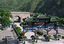 Aerial picture of the Juyongguan