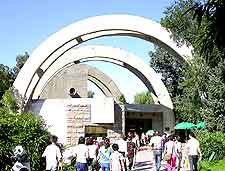Picture of the Panda House at Beijing Zoo