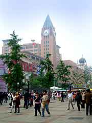 Photo of central shopping district