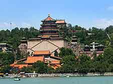 Waterfront picture of the Summer Palace