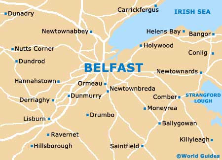 Small Belfast Map
