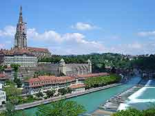 View of the Münster from the Kirchenfeldbruecke