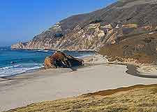 Beach picture, taken on a sunny Californian day