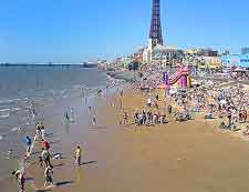Picture of the long beachfront