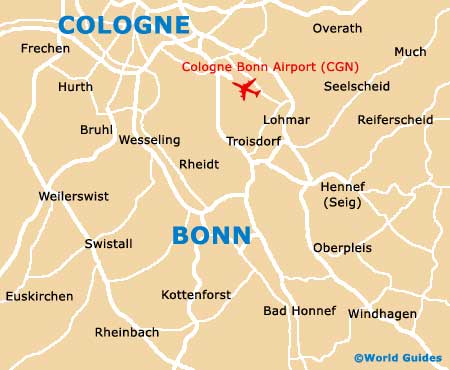 Small Cologne Map