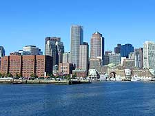 Photo of the waterfront skyline