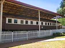 National Museum and Art Gallery photo, showing historic railcar