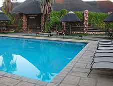 Photo of hotel pool in Gaborone