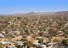 Aerial view of Mochudi