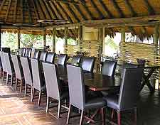 Picture of dining area at Mombo Safari Camp