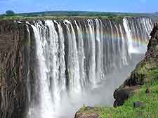 Picture of the famous Victoria Falls, a view once enjoyed by Livingstone