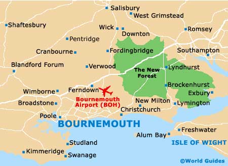 Small Bournemouth Map