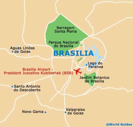 Small Brasilia Map