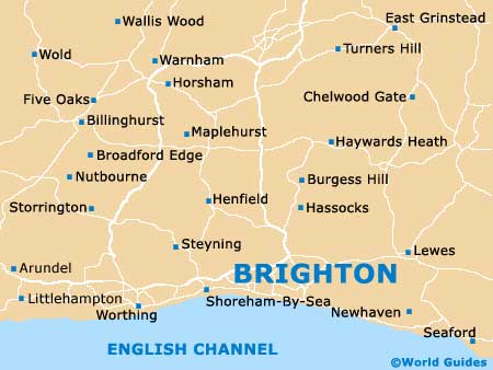 Small Brighton Map