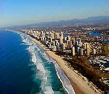 Coastal photograph of Brisbane