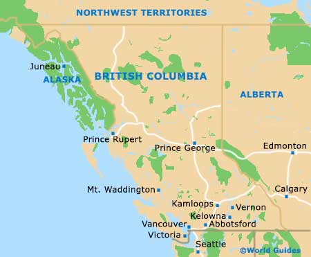 British Columbia Map
