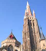 View of the Church of Our Lady