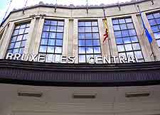 Photo of the central train station (Bruxelles Gare Centrale)