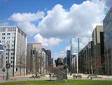 Brussels cityscape photograph