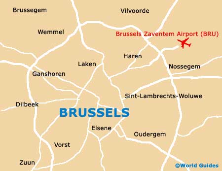 Small Brussels Map
