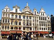 Photo showing the Grote Market in Brussels, Belgium, Europe