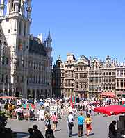 Photo of the city centre and the Grote Markt