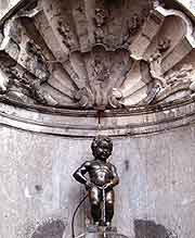 Image of the Manneken Pis in Brussels
