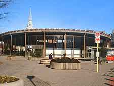 View of the Saint Guidon metro station