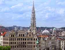 Photo of the Brussels skyline