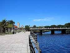 View of the El Tigre riverfront