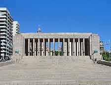 Photo of Rosario's Argentina Flag Memorial