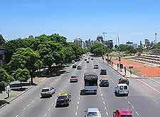 Photo of highway leading to the city