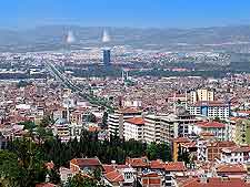 Panoramic view of the city