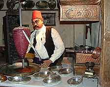 Photo of waxworks in the Bursa City Museum