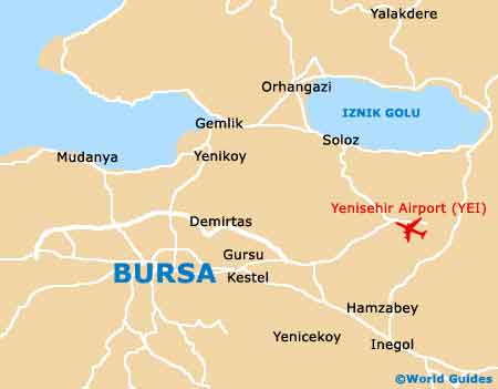 Small Bursa Map