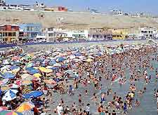 Summer photo of La Punta beachfront