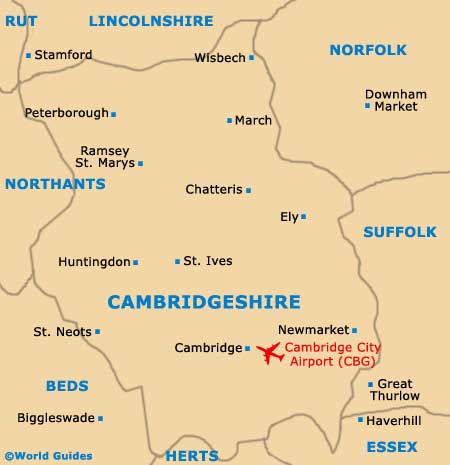 Cambridgeshire Map