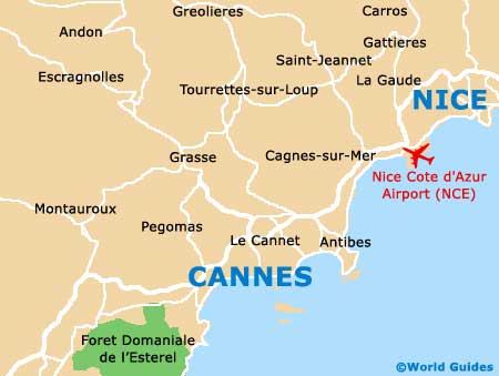 Small Cannes Map