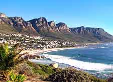 Coastal view of Camps Bay