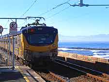 Picture of arriving train