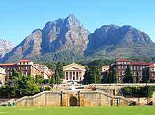 Summer photo of the University of Cape Town (UCT)