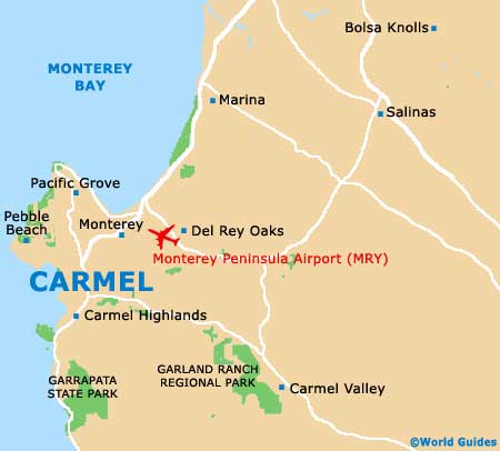 Small Carmel Map