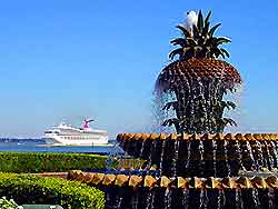 Photograph featuring the Pineapple Fountain