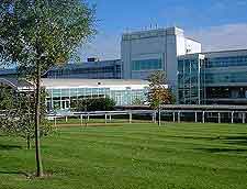View of the world-famous Cheltenham Racecourse