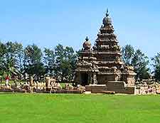 Photo of the World Heritage Site of Mamallapuram