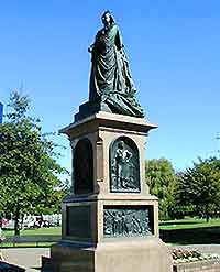 Christchurch Victoria Statu