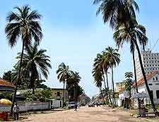 Picture of downtown Kinshasa