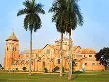 View of the Kisantu Catholic Cathedral (Catholic Cathedral of the Jesuit Mission of Kisantu)