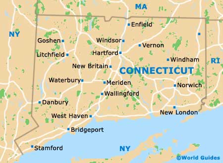 Connecticut Map