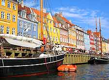 Photo of the famous Nyhavn harbourfront within the Danish capital of Copenhagen